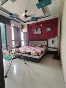 Bedroom Image of 1200 Sq.ft 2 BHK Apartment / Flat for rent in Aroma Tirupati Aakruti Greenz, Chharodi Ahmedabad for Rs. 30000