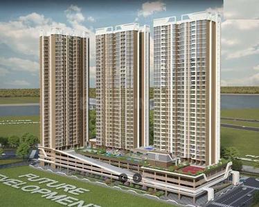 Image of 1080 Sq.ft 2 BHK Apartment / Flat for rent in Lalani Residency, Thane West, Thane for Rs. 43000
