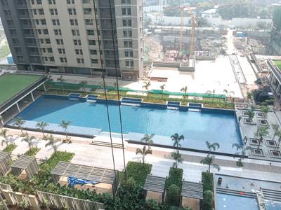 Bedroom One Image of 1400 Sq.ft 3 BHK Apartment / Flat for rent in Eternia At Kalpataru Parkcity, Thane West Thane for Rs. 70000