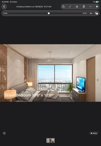 Bedroom Image of 1602 Sq.ft 3 BHK Apartment / Flat for sale in Magarpatta Nova Residency Wing A To B, Mundhwa Pune for Rs. 16700000