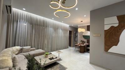 Living Room Image of 1054 Sq.ft 2 BHK Apartment / Flat for sale in Neev Luxton, Wakad Pune for Rs. 8990000