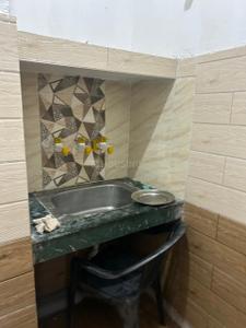 Kitchen Image of 600 Sq.ft 1 RK Independent House for rent in Alpha II Greater Noida for Rs. 12500