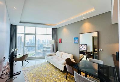 Hall Image of 795 Sq.ft 1 BHK Apartment / Flat for sale in Damac Maison Prive by Damac Properties, Business Bay Dubai for Rs. 48100000