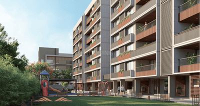 Image of 2847 Sq.ft 3 BHK Apartment / Flat for sale in Madhav Oeuvre Iconic, Bodakdev, Ahmedabad for Rs. 25300000