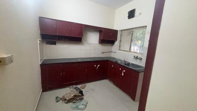 Kitchen Image of 1200 Sq.ft 2 BHK Builder Floor for rent in HSR Layout Bengaluru for Rs. 45000