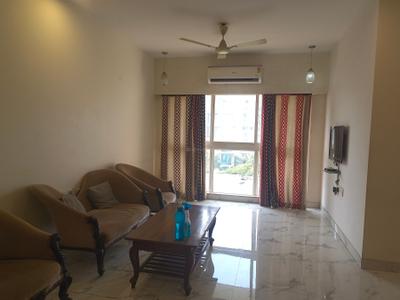 Living Room Image of 1750 Sq.ft 3 BHK Apartment / Flat for rent in Raheja Ridgewood, Goregaon East Mumbai for Rs. 124999