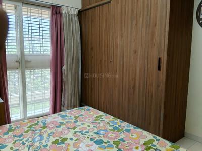 Bedroom Image of 760 Sq.ft 2 BHK Apartment / Flat for rent in Puraniks Aldea, Mahalunge Pune for Rs. 50000
