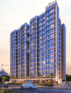 Image of 830 Sq.ft 2 BHK Apartment / Flat for sale in Tricity Crest, Panvel, Navi Mumbai for Rs. 9800000
