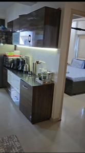 Kitchen Image of 1215 Sq.ft 2 BHK Apartment / Flat for sale in Avirat Silver Star Heights, Chandlodia Ahmedabad for Rs. 6800000