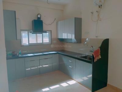 Kitchen Image of 1000 Sq.ft 3 BHK Duplex for rent in Radiant Royal Avenue, Sanganer Jaipur for Rs. 30000