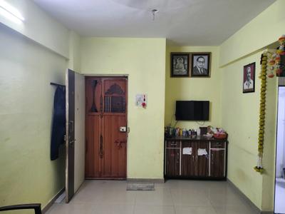 Living Room Image of 700 Sq.ft 1 BHK Apartment / Flat for rent in Sahil Pride Residency Daffodil, Kasarvadavali Thane for Rs. 16444