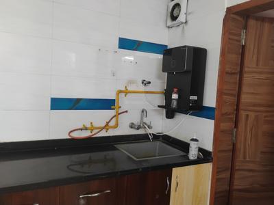 Kitchen Image of 2045 Sq.ft 3 BHK Apartment / Flat for rent in Swagat Agacia, Sargasan Gandhinagar for Rs. 42000