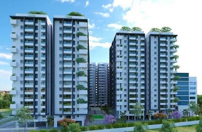 Image of 1269 Sq.ft 2 BHK Apartment / Flat for sale in Vaishnavi Houdini, Bandlaguda Jagir, Hyderabad for Rs. 9900000