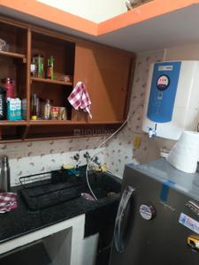 Kitchen Image of 600 Sq.ft 1 BHK Independent House for rent in Sanjaynagar Bengaluru for Rs. 16000