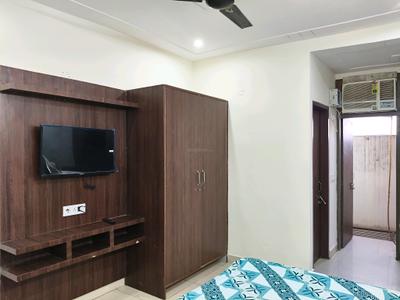 Bedroom Image of 500 Sq.ft 1 RK Builder Floor for rent in DLF Phase 3 Gurgaon for Rs. 16000