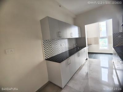 Kitchen Image of 1795 Sq.ft 3 BHK Apartment / Flat for rent in Budigere Cross Bengaluru for Rs. 50000