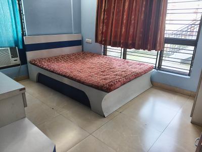 Bedroom Image of 1300 Sq.ft 3 BHK Apartment / Flat for rent in Diamond City West, Sarsuna Kolkata for Rs. 28000