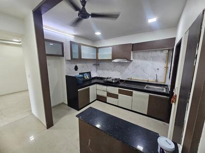 Kitchen Image of 1663 Sq.ft 3 BHK Apartment / Flat for sale in Shreem Gini Lake Gardenz, Makarba Ahmedabad for Rs. 8500000