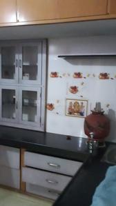 Kitchen Image of 690 Sq.ft 1.5 BHK Builder Floor for rent in Maninagar Ahmedabad for Rs. 13000
