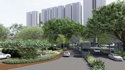 Image of 1418 Sq.ft 2 BHK Apartment / Flat for sale in Nambiar District 25 Phase 1, Dommasandra, Bengaluru for Rs. 19321270