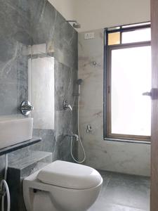 Common Bathroom Image of 950 Sq.ft 2 BHK Apartment / Flat for sale in Shriraam Pushpanjali Residency, Thane West Thane for Rs. 8499999