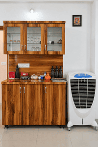 Kitchen Image of 925 Sq.ft 3 BHK Apartment / Flat for sale in Faith Imperial Heights, Mahawadiya Bhopal for Rs. 2650000