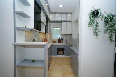 Kitchen Image of 1398 Sq.ft 3 BHK Apartment / Flat for sale in Migsun Twiinz, Eta II Greater Noida for Rs. 10300000