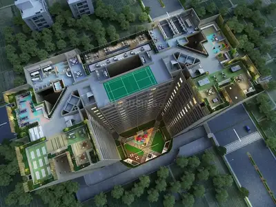 Image of 980 Sq.ft 3 BHK Apartment / Flat for sale in Nisarg Royal Square, Moshi, Pune for Rs. 7300000