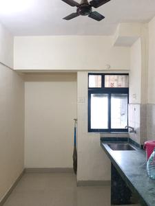 Kitchen Image of 650 Sq.ft 1 BHK Apartment / Flat for rent in Sheth Vasant leela, Thane West Thane for Rs. 17000