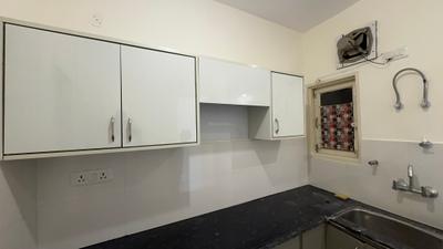 Kitchen Image of 500 Sq.ft 1 BHK Builder Floor for rent in DLF Phase 3 Gurgaon for Rs. 32500