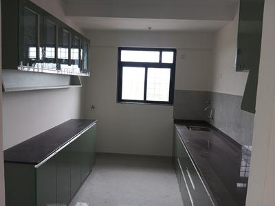 Kitchen Image of 1100 Sq.ft 3 BHK Apartment / Flat for rent in Shruti Radhe Windsun, Charholi Budruk Pune for Rs. 25000