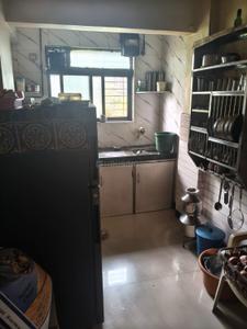 Kitchen Image of 400 Sq.ft 1 BHK Apartment / Flat for sale in Sai Vaishnavi CHS, Bhandup West Mumbai for Rs. 5500000