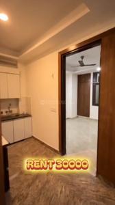 Bedroom Image of 1250 Sq.ft 3 BHK Apartment / Flat for rent in Vaishali Ghaziabad for Rs. 30000