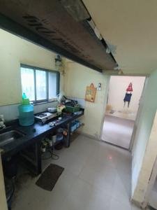 Kitchen Image of 450 Sq.ft 1 BHK Apartment / Flat for rent in Kandivali West Mumbai for Rs. 23000