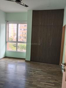 Bedroom Image of 2200 Sq.ft 3.5 BHK Apartment / Flat for rent in Unitech Uniworld City, New Town Kolkata for Rs. 46000