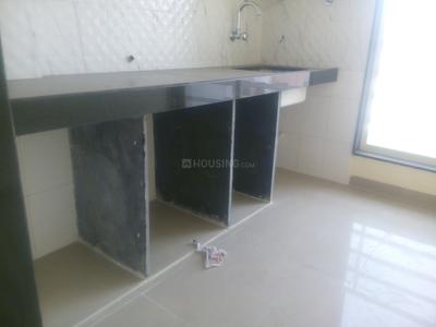 Kitchen Image of 620 Sq.ft 1 BHK Apartment / Flat for sale in Space Chandra Darshan Hill View, Karanjade Navi Mumbai for Rs. 4100000
