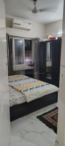 Bedroom Image of 1265 Sq.ft 3 BHK Duplex for rent in Pasari Indraprastha Apartment, Kaikhali Kolkata for Rs. 30000