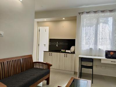 Hall Image of 650 Sq.ft 1 BHK Apartment / Flat for rent in Indira Nagar Bengaluru for Rs. 40000