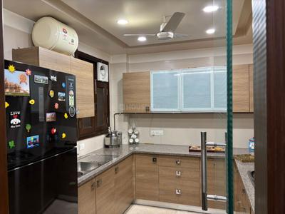Kitchen Image of 1800 Sq.ft 3 BHK Builder Floor for sale in Shivalik New Delhi for Rs. 47500000