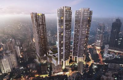 Image of 1717 Sq.ft 4 BHK Apartment / Flat for sale in Rustomjee Crown, Prabhadevi, Mumbai for Rs. 128000000