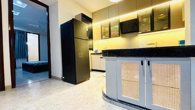 Kitchen Image of 1500 Sq.ft 3 BHK Apartment / Flat for sale in Stellar Heights, Sanauli Zirakpur for Rs. 6700000