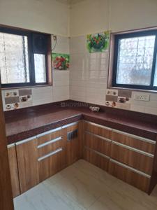 Kitchen Image of 721 Sq.ft 1.5 BHK Independent House for rent in New Sangvi Pune for Rs. 25000