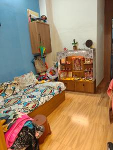 Bedroom Image of 550 Sq.ft 1.5 BHK Builder Floor for rent in Tilak Nagar Indore for Rs. 22000