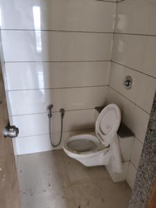 Common Bathroom One Image of 1764 Sq.ft 3 BHK Apartment / Flat for sale in Shambhavi Swam Sky by Shambhavi Corporation	, Ognaj Ahmedabad for Rs. 9000000