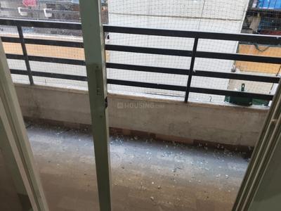 Balcony Image of 650 Sq.ft 1 BHK Apartment / Flat for rent in Barjatya Pearl Galaxy, Bhicholi Mardana Indore for Rs. 8000