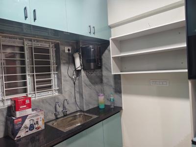 Kitchen Image of 1200 Sq.ft 2 BHK Apartment / Flat for rent in SS Sathviks Nandanam, Mahadevapura Bengaluru for Rs. 55000