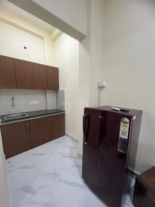 Kitchen Image of 600 Sq.ft 1 RK Apartment / Flat for rent in Scheme No 114 Indore for Rs. 13000