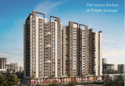Image of 1480 Sq.ft 3 BHK Apartment / Flat for sale in Minerva, Pimple Saudagar, Pune for Rs. 17556000