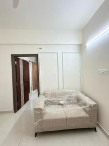 Living Room Image of 550 Sq.ft 1 BHK Apartment / Flat for rent in Kadubeesanahalli Bengaluru for Rs. 34000