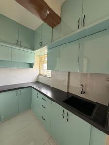 Kitchen Image of 610 Sq.ft 1 BHK Apartment / Flat for rent in Whitefield Bengaluru for Rs. 25000